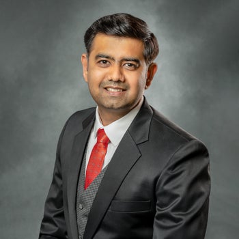 Portrait of Kartik Patel, Associate.