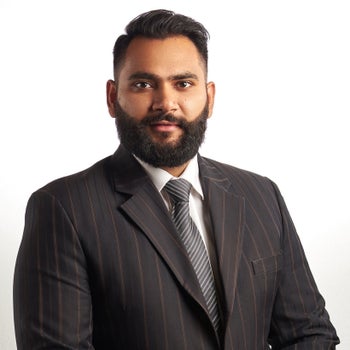 Portrait of Bikram Bathh, REALTOR®, Licensed with EREB.